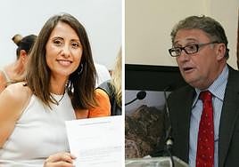 Carmen Belén López y Jesús Caicedo.