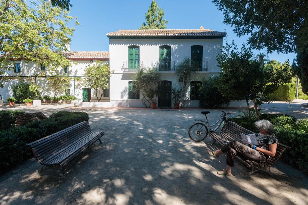 La Huerta de San Vicente, esta mañana.