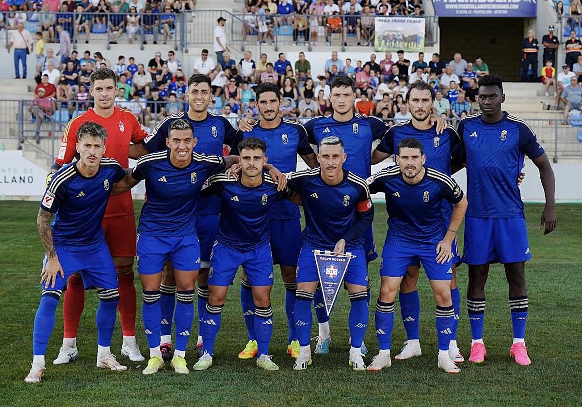 Once inicial del Granada en Puertollano ante el Getafe.