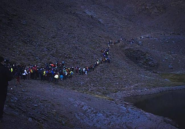 Romeros en la madrugada de este sábado.