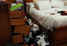 Imagen de archivo de un robo en una vivienda particular.