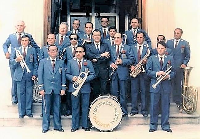 Agrupación musical de Quesada, mayo 1982.
