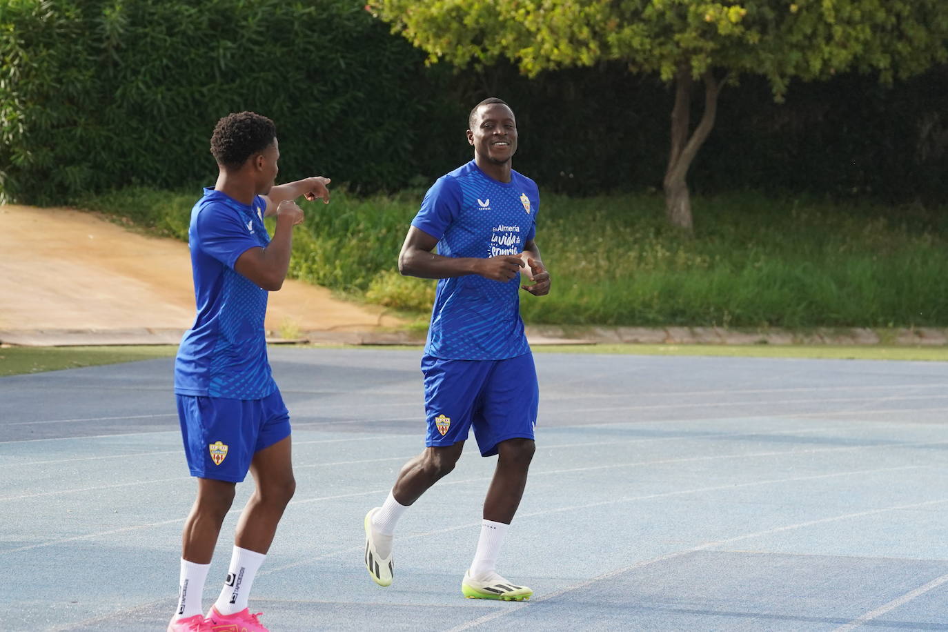 El Almería &#039;afila las garras&#039; para su primer partido de Liga