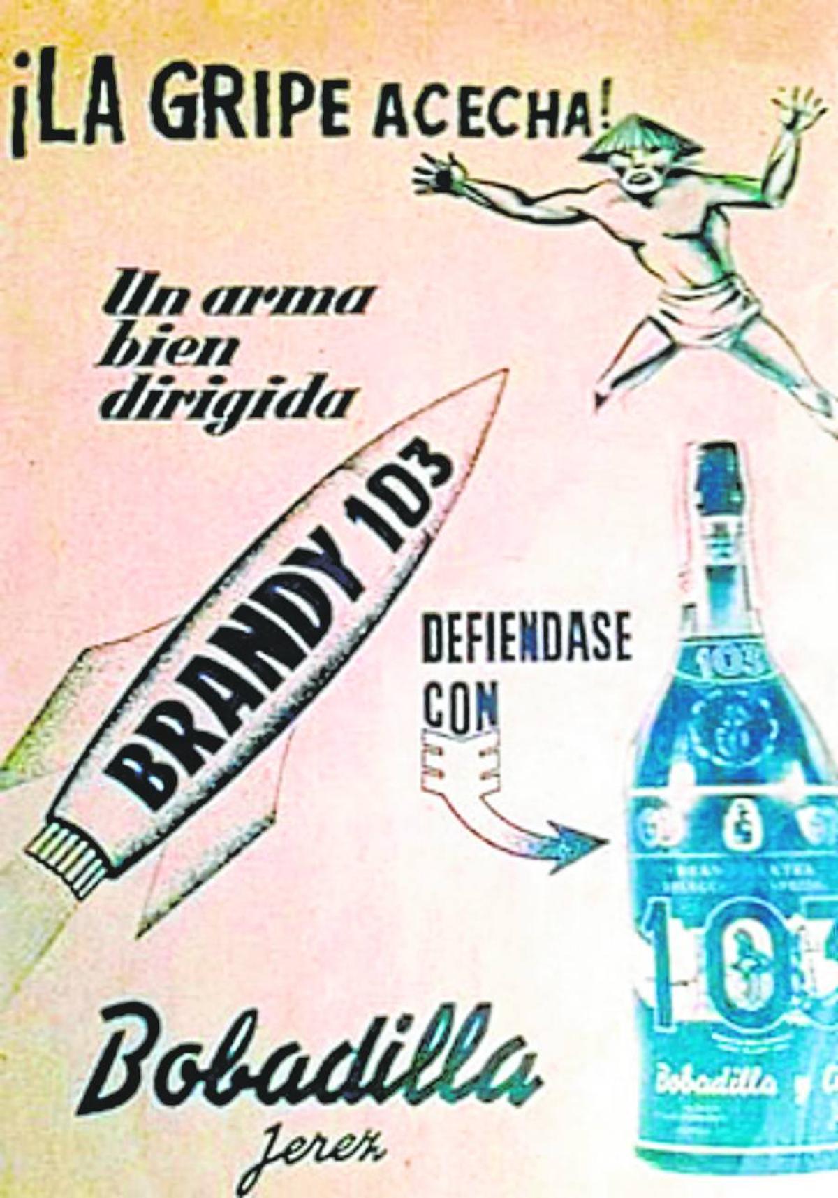 Publicidad de brandy 103.