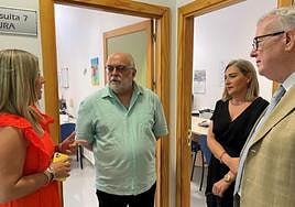 Visita a la Unidad de rehabilitación de Salud Mental.