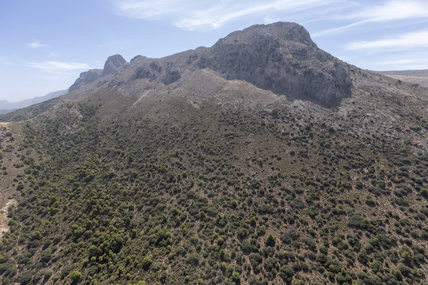 Granada, vista desde el helicóptero de la Guardia Civil