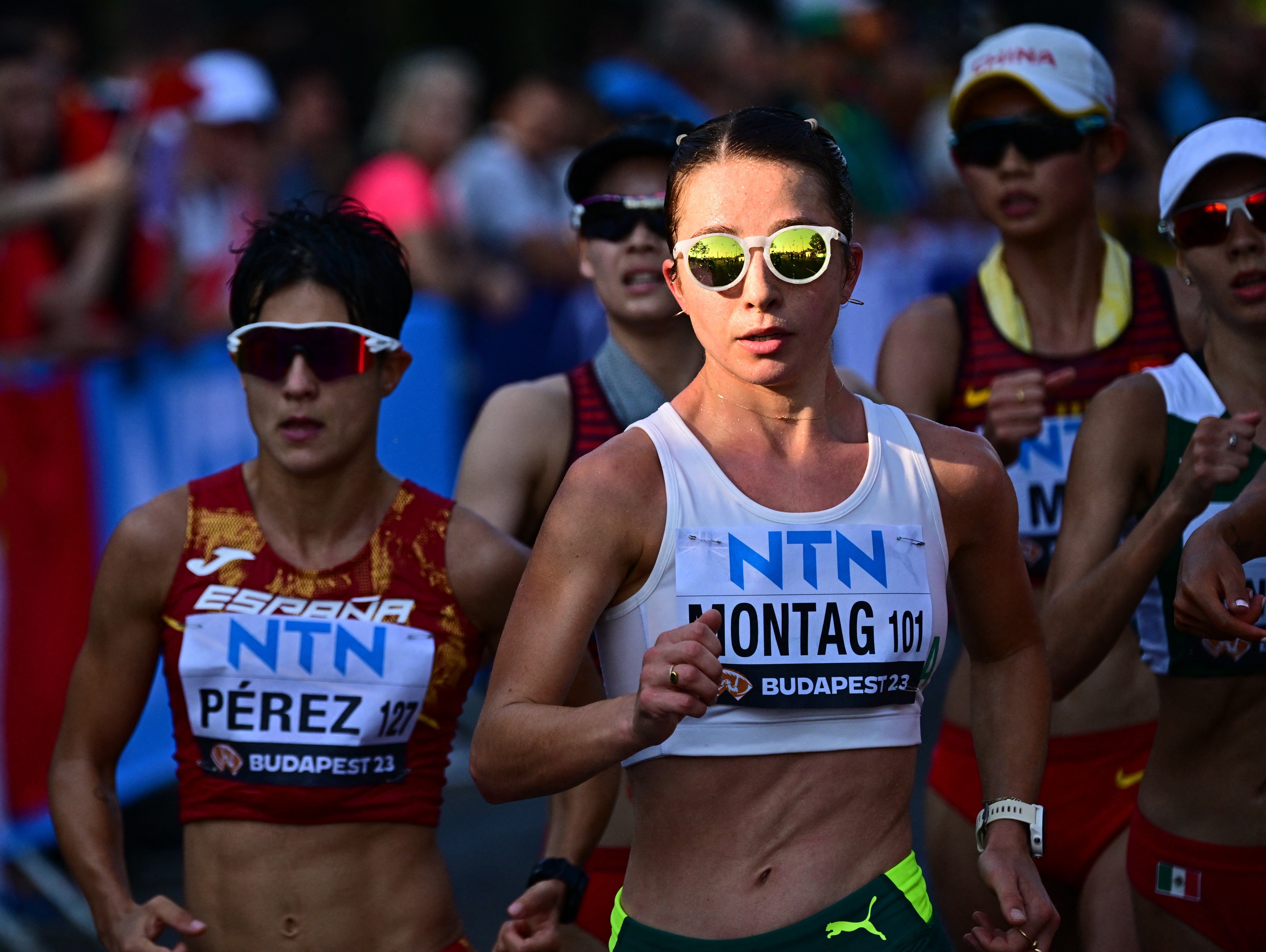 Las imágenes de la carrera y la celebración de María Pérez