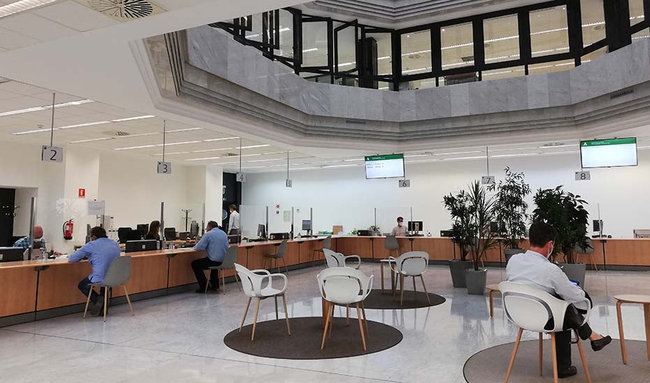 Imagen de una de las sedes de la Agencia Tributaria de Andalucía.