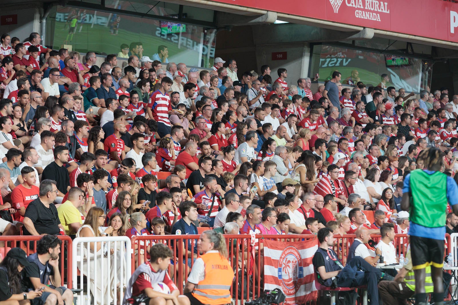 Encuéntrate en la grada durante el Granada-Rayo