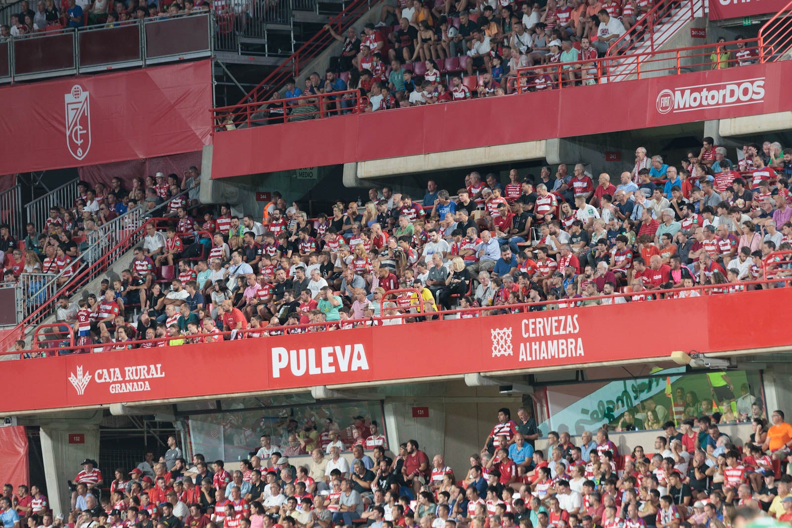 Encuéntrate en la grada durante el Granada-Rayo