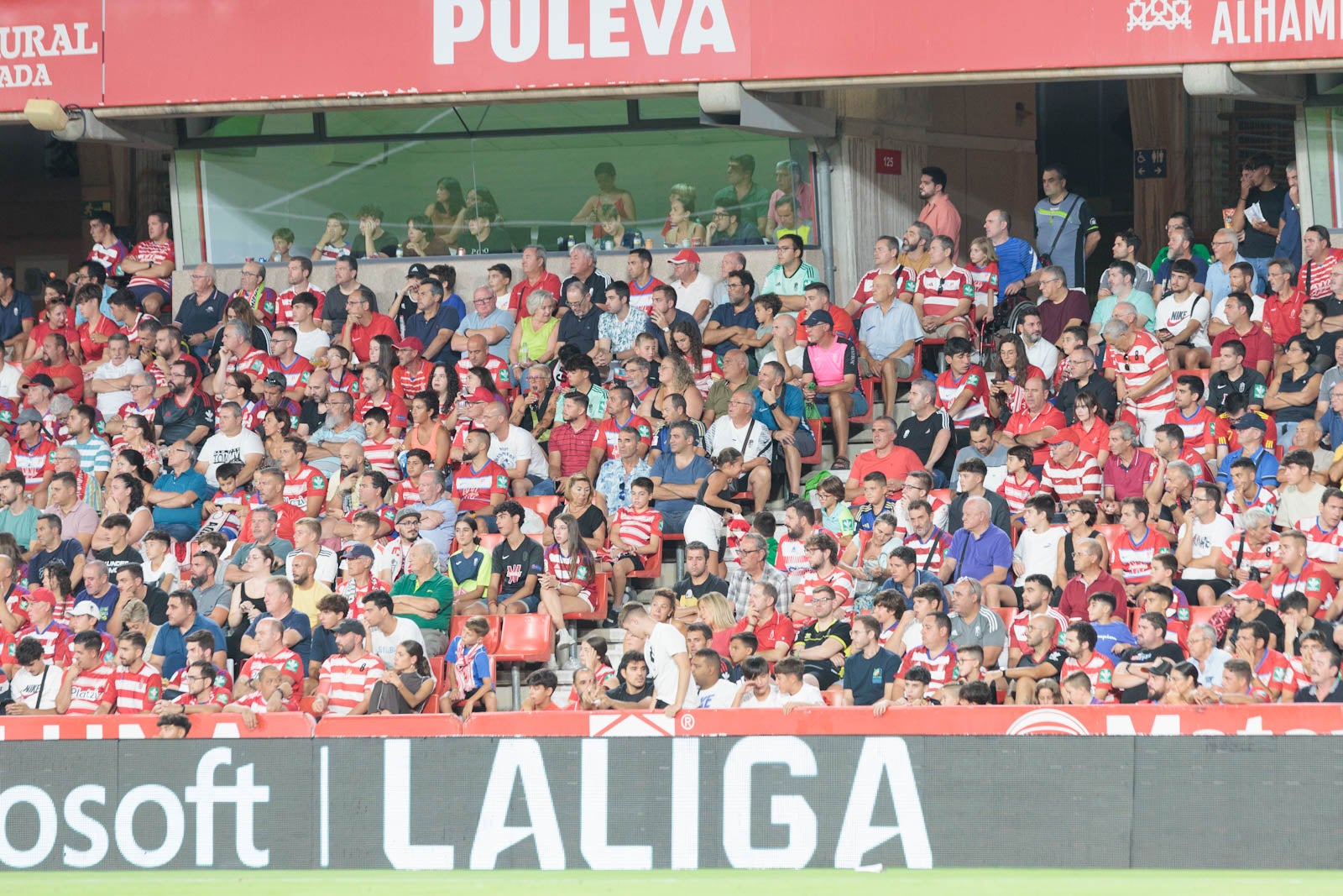 Encuéntrate en la grada durante el Granada-Rayo