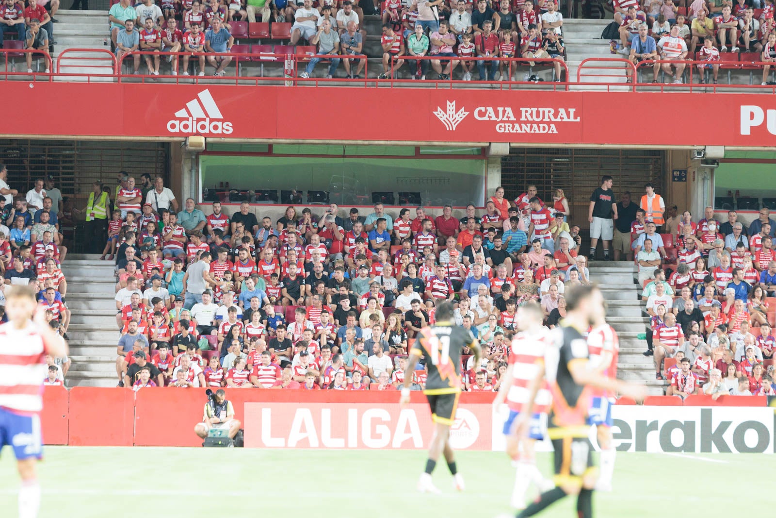 Encuéntrate en la grada durante el Granada-Rayo