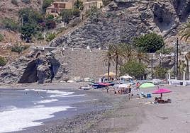 Playa de La Rábita.