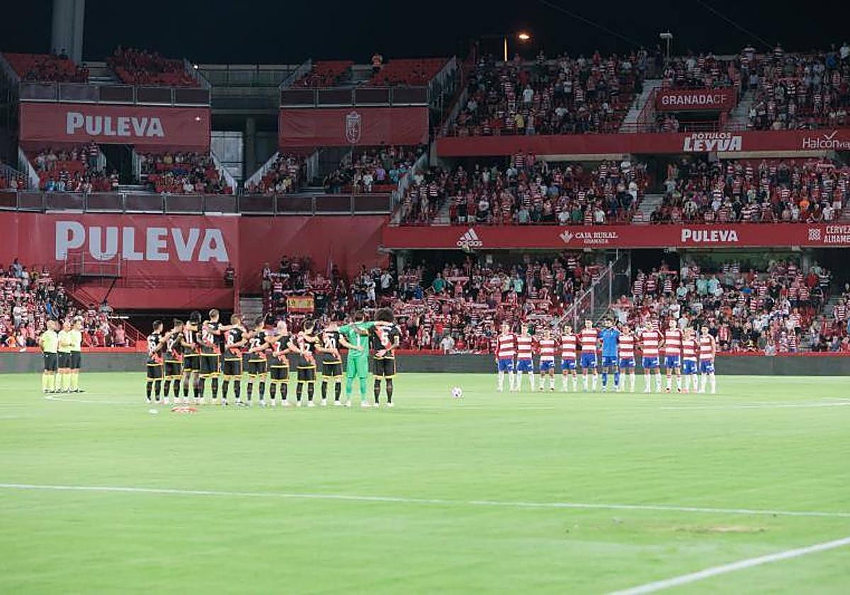 Prolegómenos del Granada-Rayo en Los Cármenes.
