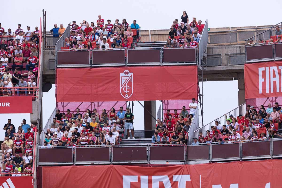 Encuéntrate en la grada durante el Granada-Mallorca