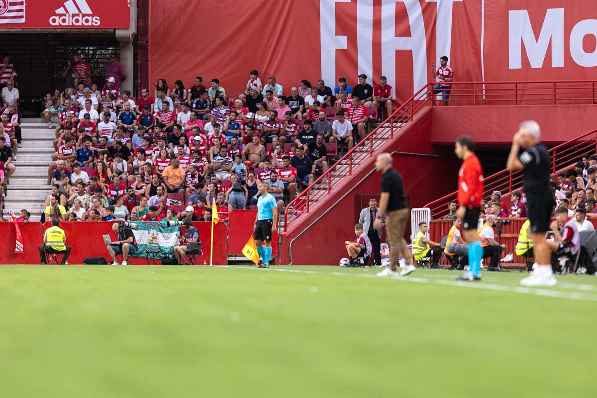Encuéntrate en la grada durante el Granada-Mallorca