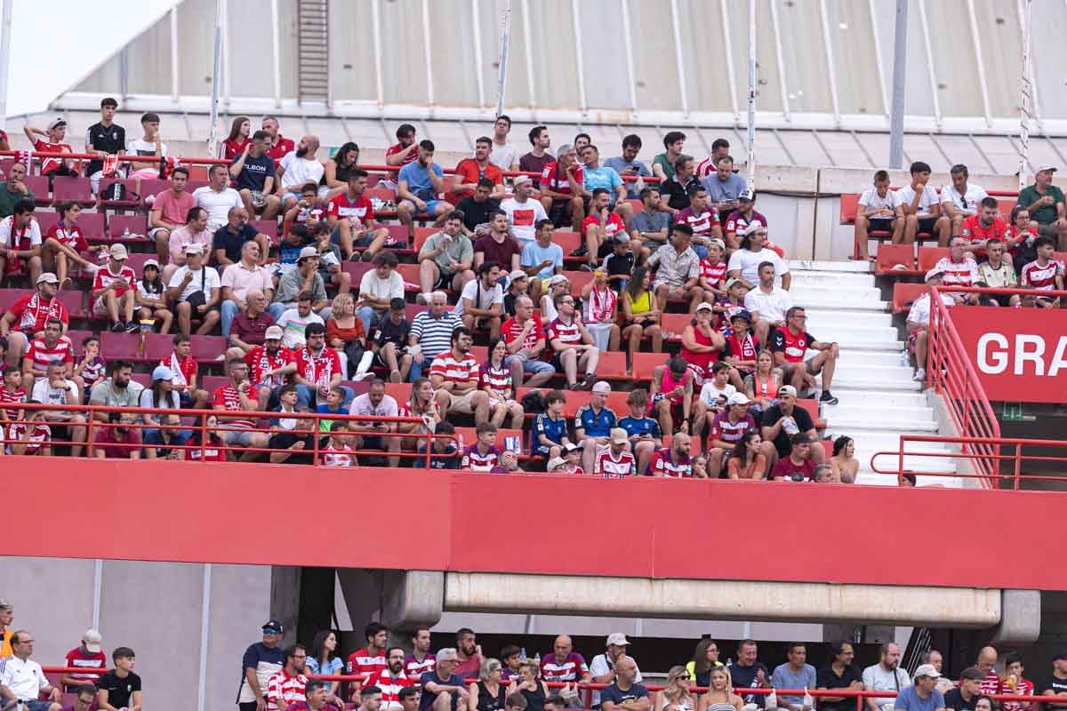 Encuéntrate en la grada durante el Granada-Mallorca