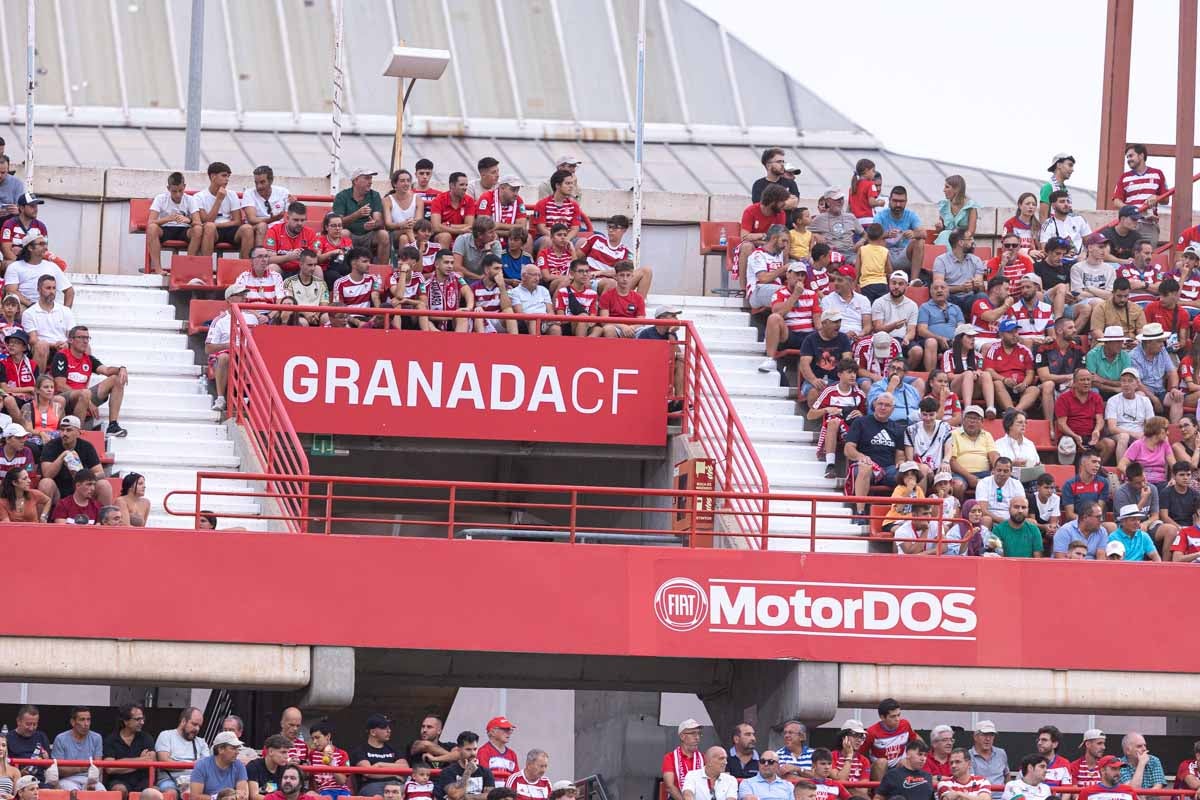 Encuéntrate en la grada durante el Granada-Mallorca