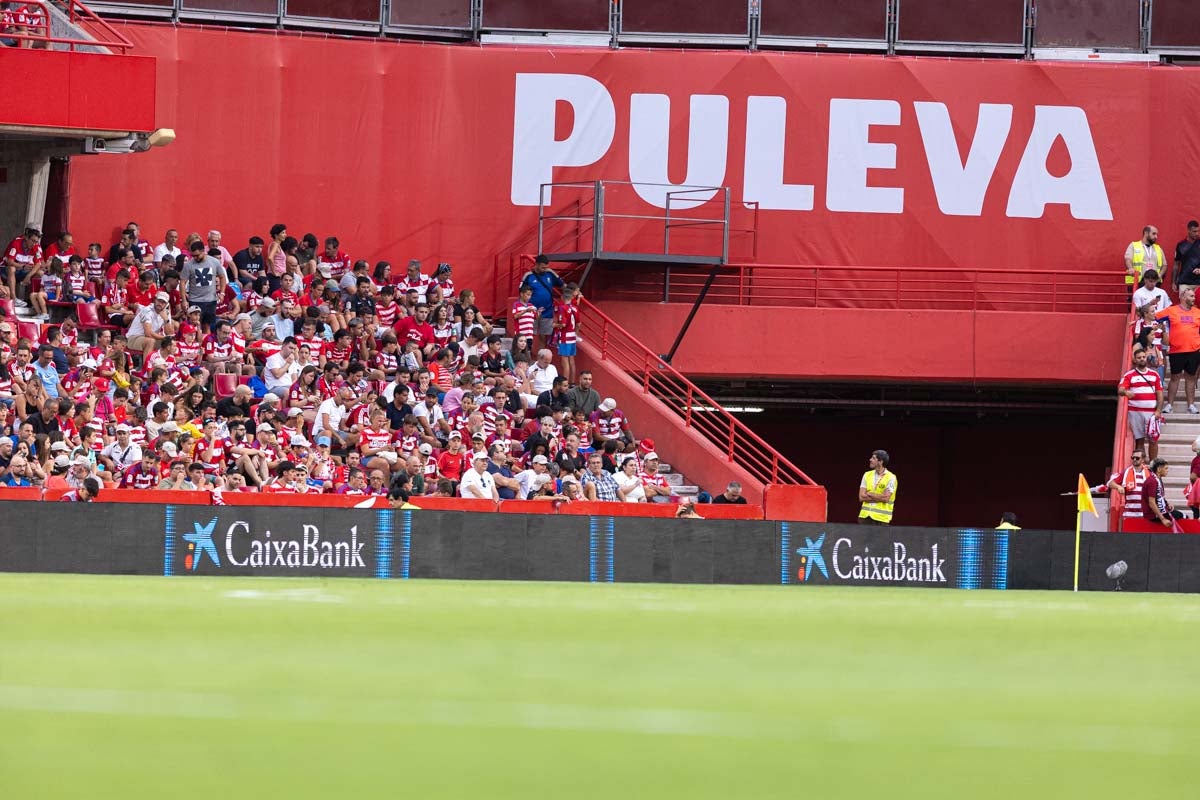 Encuéntrate en la grada durante el Granada-Mallorca