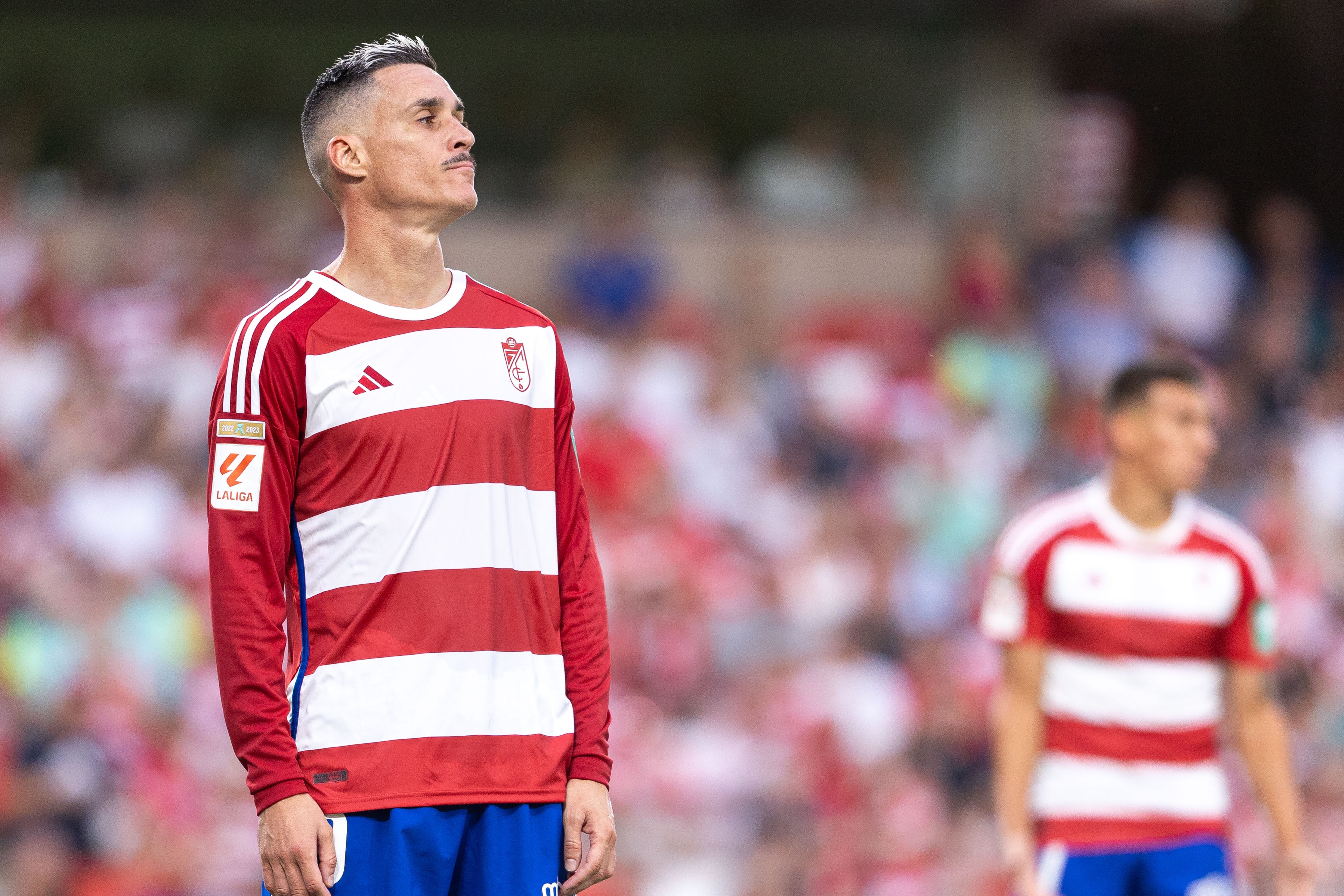 Encuéntrate en la grada durante el Granada-Mallorca