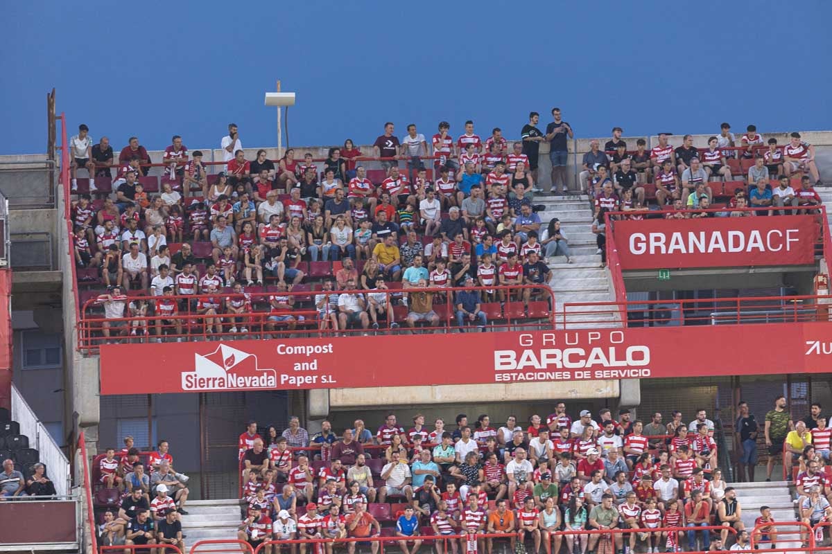 Encuéntrate en la grada durante el Granada-Mallorca