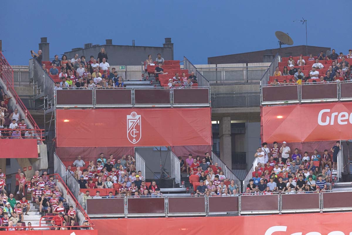 Encuéntrate en la grada durante el Granada-Mallorca
