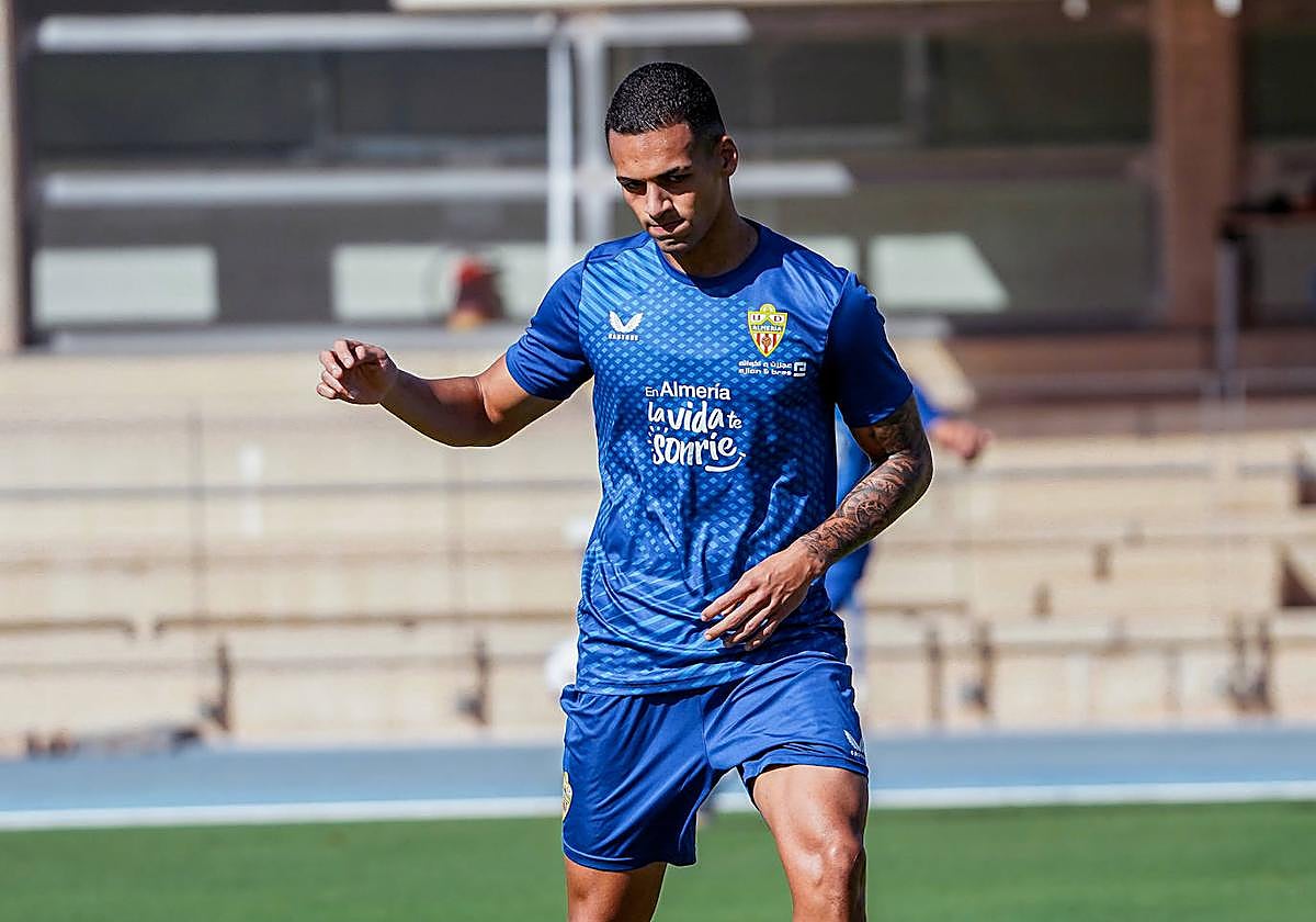 Kaiky Fernandes se estrenó el sábado esta temporada, con gol incluido.