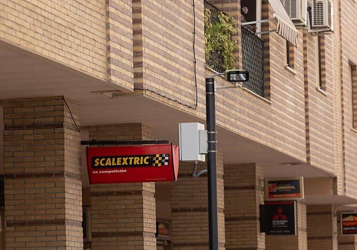 Cámaras instaladas en la calle Agustina de Aragón.