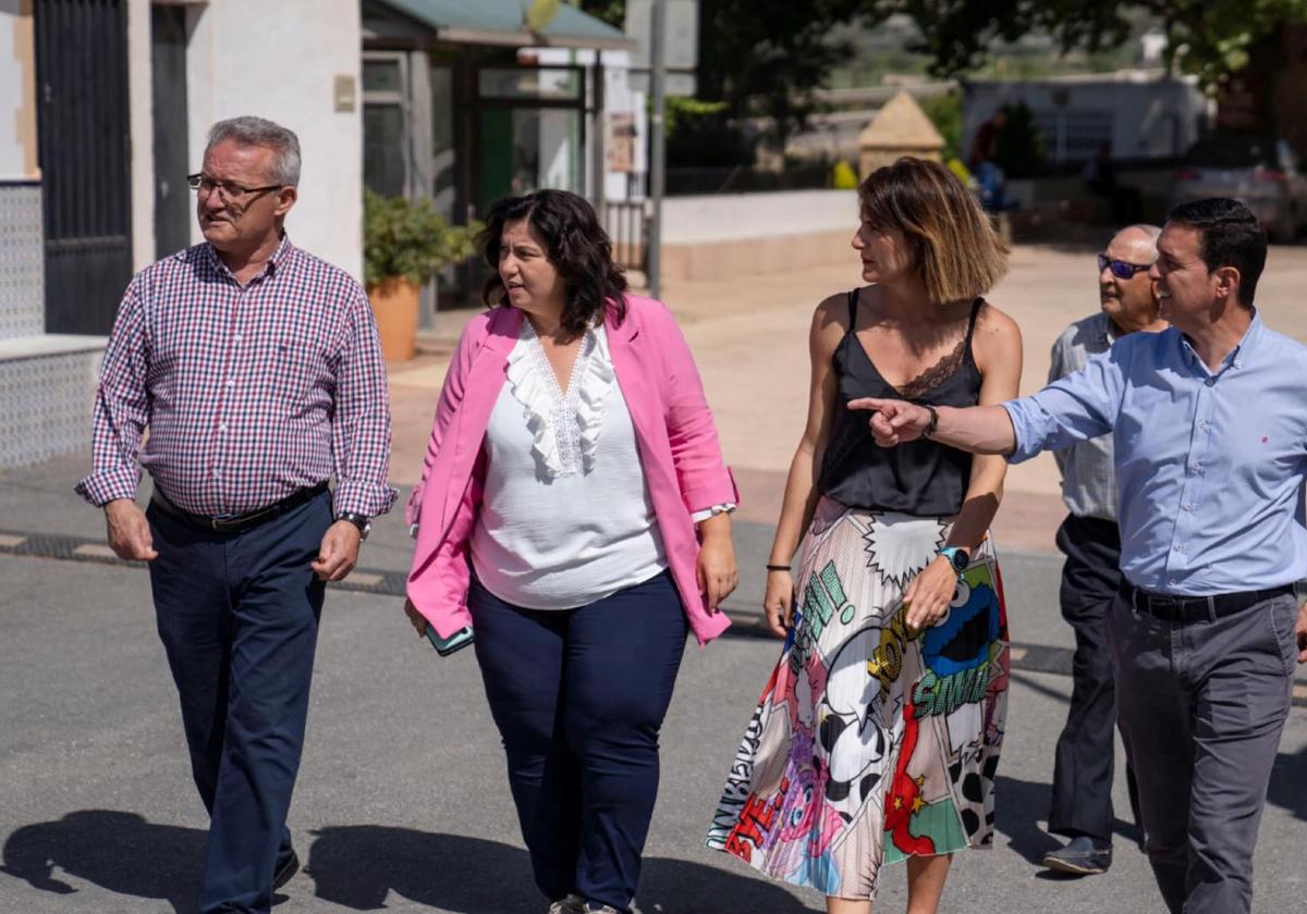 Diputación mejorará la Placeta y la calle Granada de Santa Cruz de Marchena