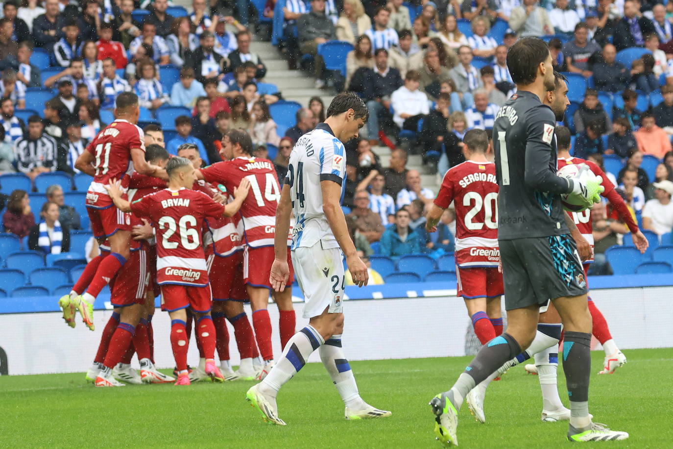 Las mejores imágenes del Real Sociedad - Granada