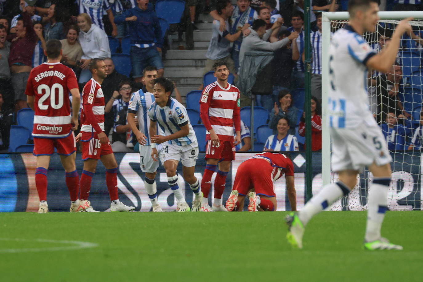 Las mejores imágenes del Real Sociedad - Granada