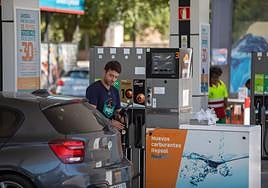 Gasolinera en Granada