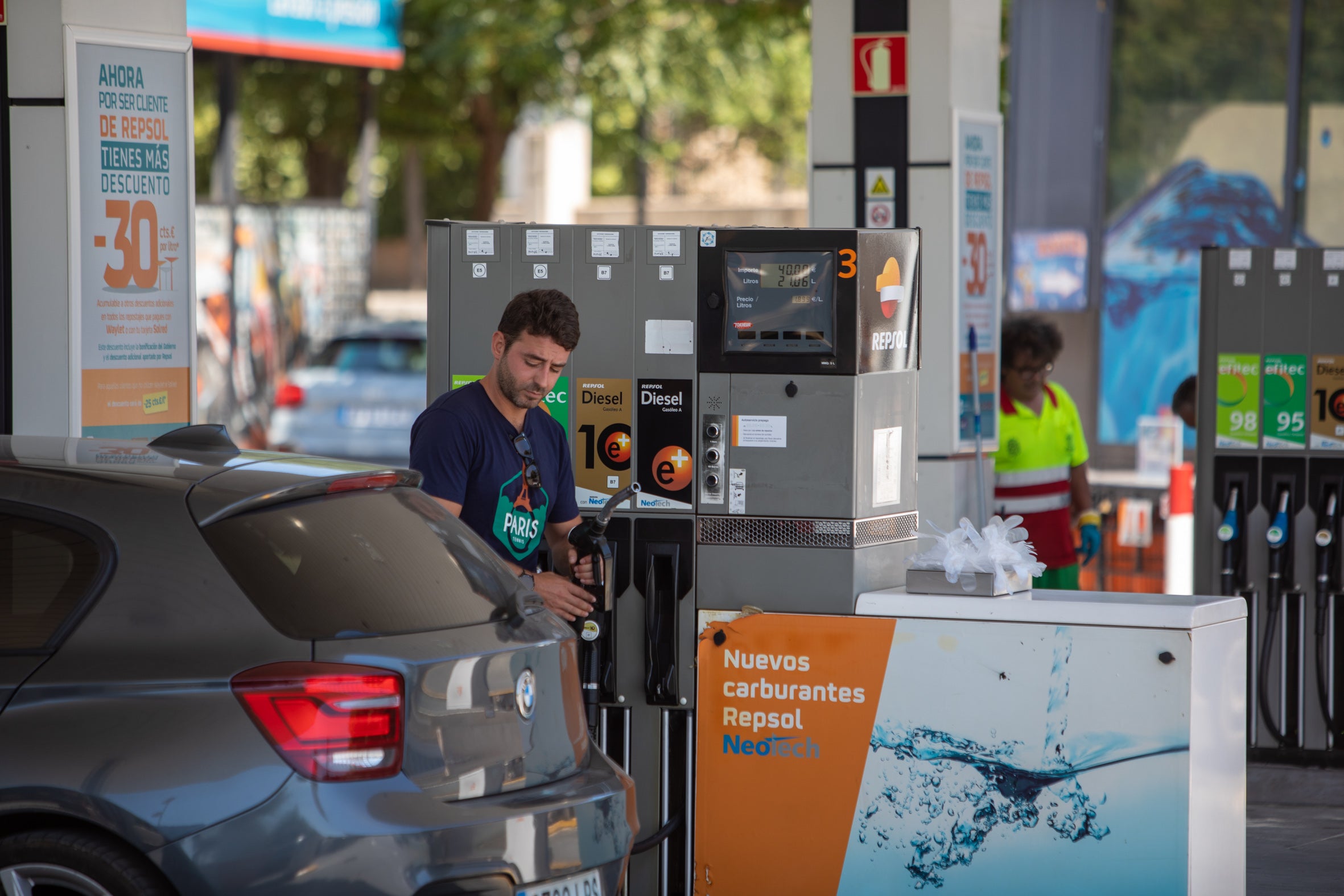 Gasolinera en Granada