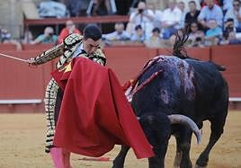 Octavio Chacón, en el ruedo.