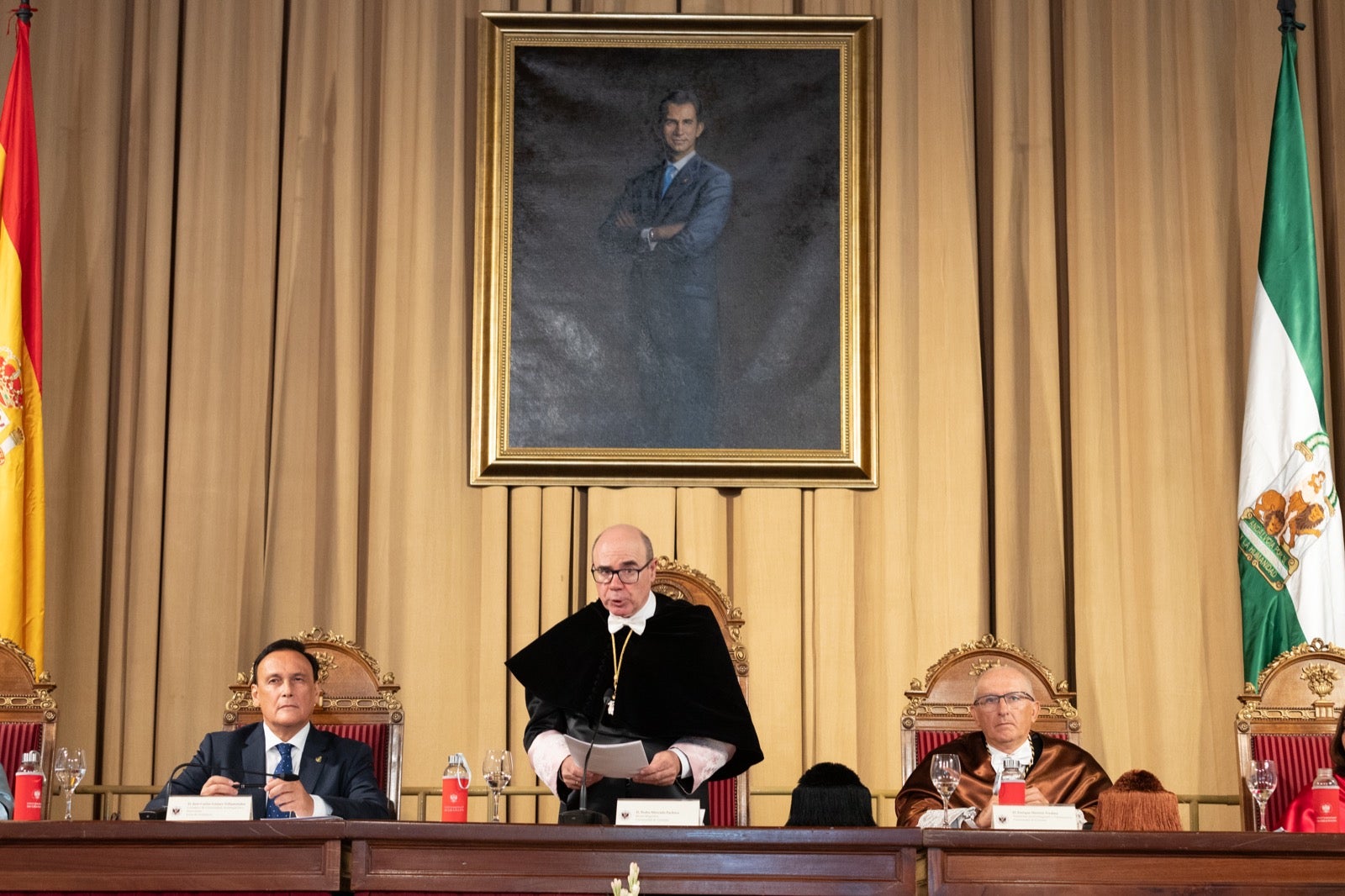 Así ha sido la inauguración del curso universitario en la UGR