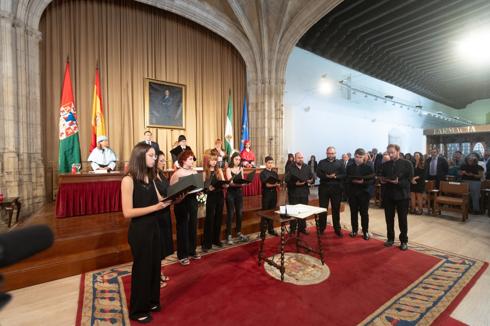 Así ha sido la inauguración del curso universitario en la UGR