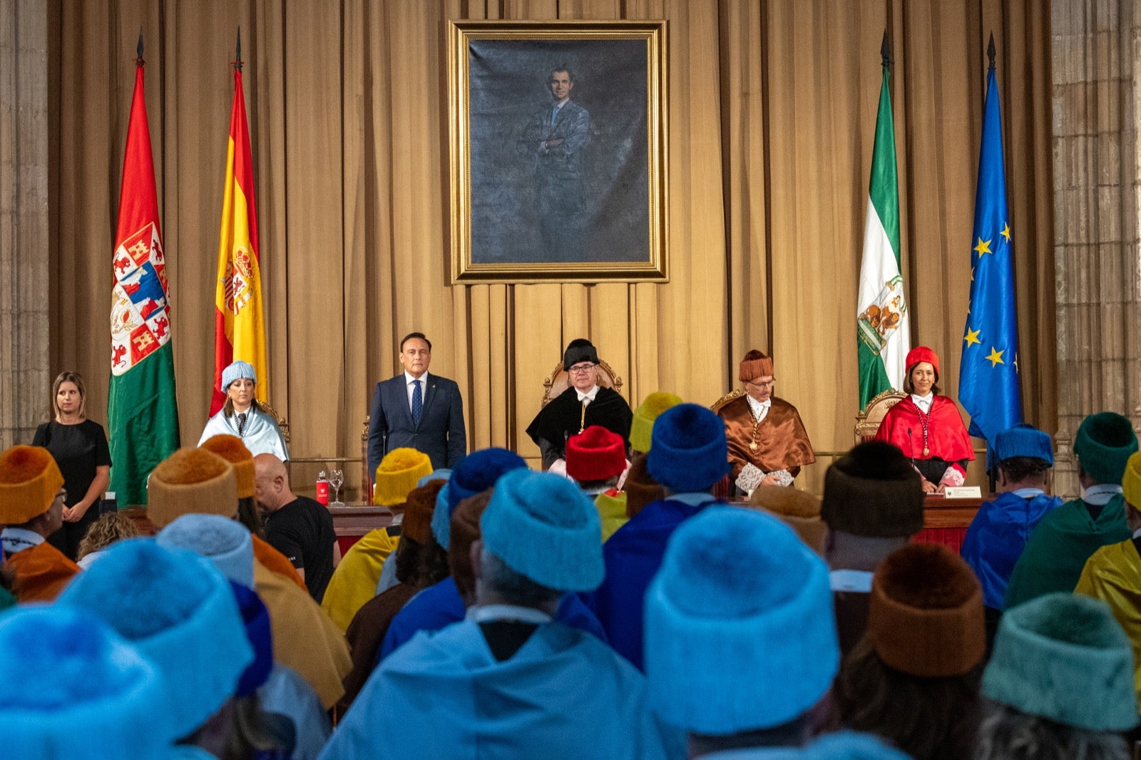 Así ha sido la inauguración del curso universitario en la UGR