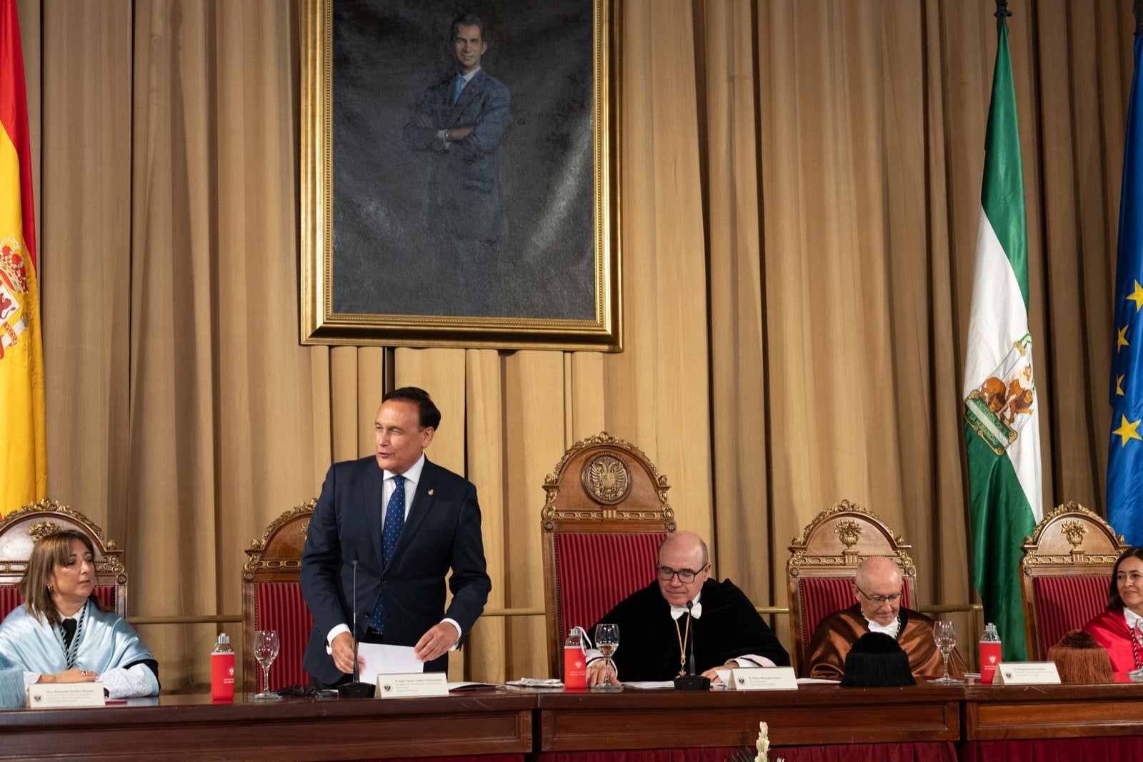 Así ha sido la inauguración del curso universitario en la UGR