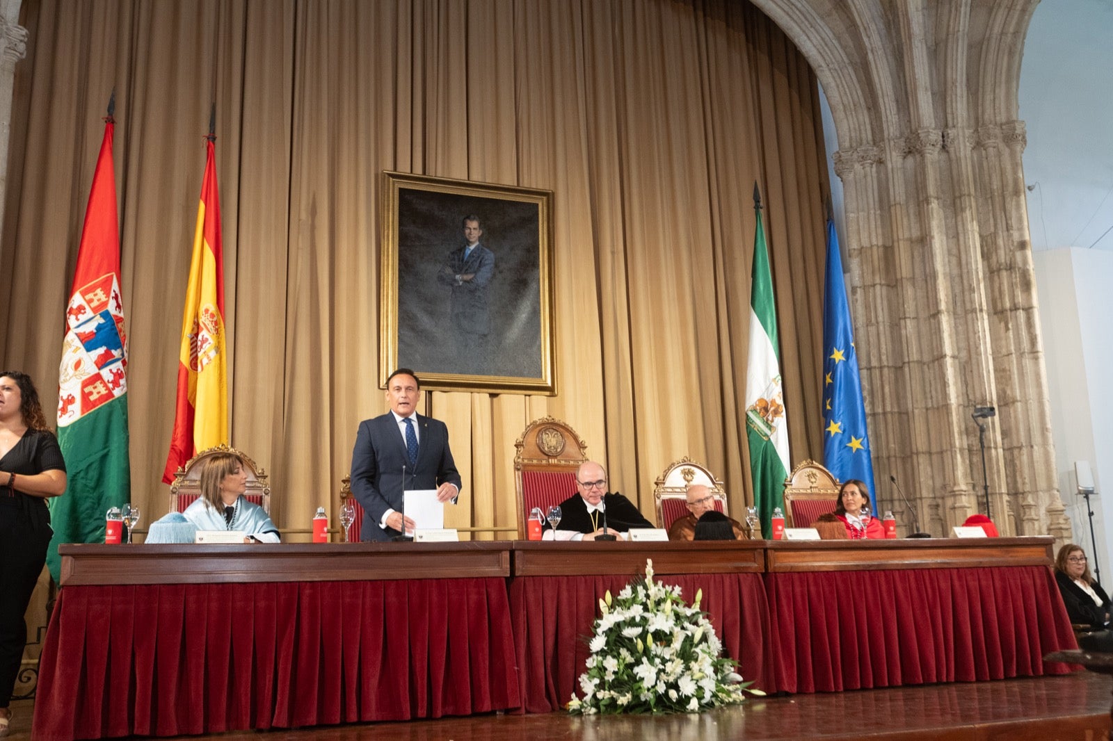 Así ha sido la inauguración del curso universitario en la UGR