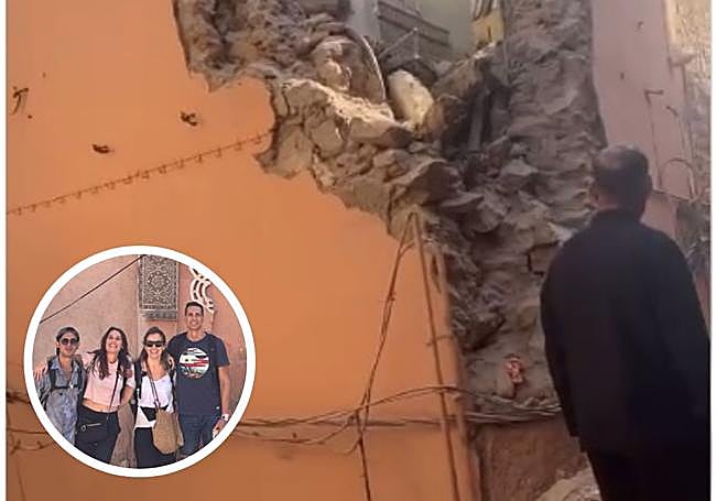 Grupo de granadinos de Albolote en Marrakech