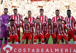 La UD Almería destaca en distintos aspectos del juego, pero no marca.