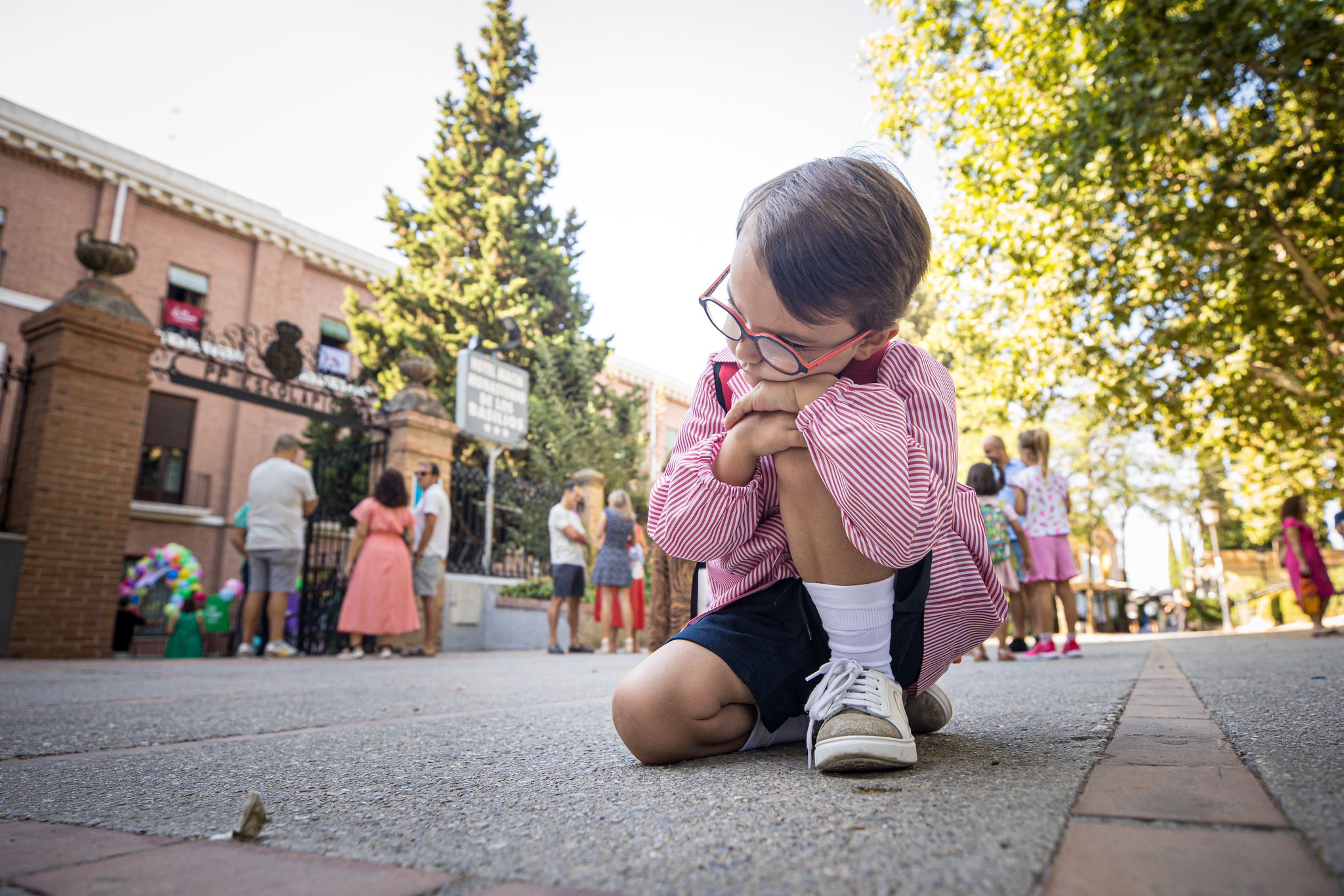 La vuelta al cole en Granada, en imágenes