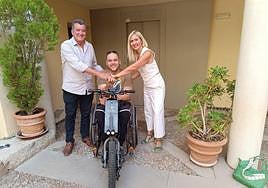 Miguel Ángel García Férriz, Carlos Linares y María Espejo.