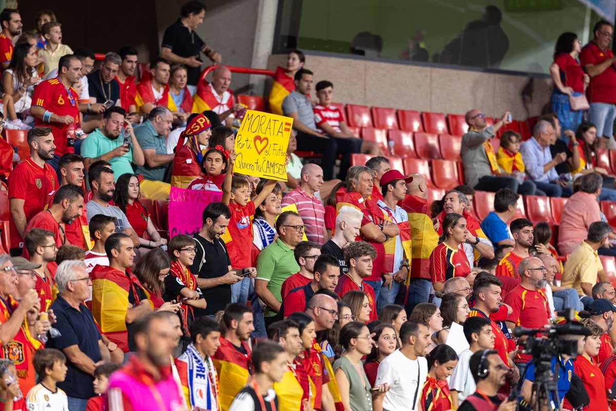 Búscate en la grada de Los Cármenes en el partido de &#039;la Roja&#039;