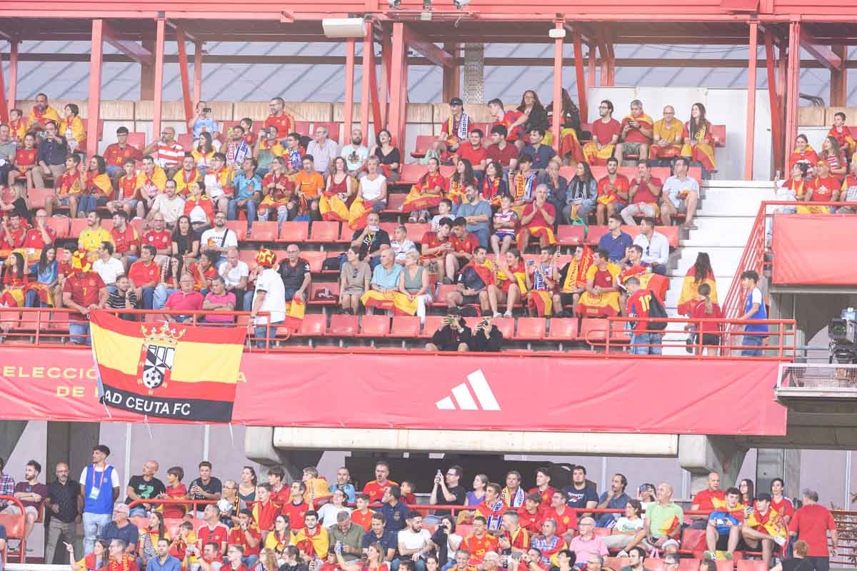 Búscate en la grada de Los Cármenes en el partido de &#039;la Roja&#039;