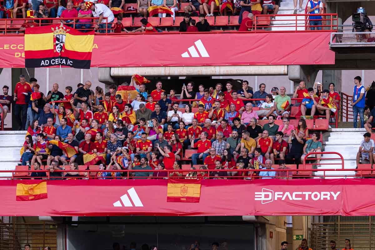 Búscate en la grada de Los Cármenes en el partido de &#039;la Roja&#039;