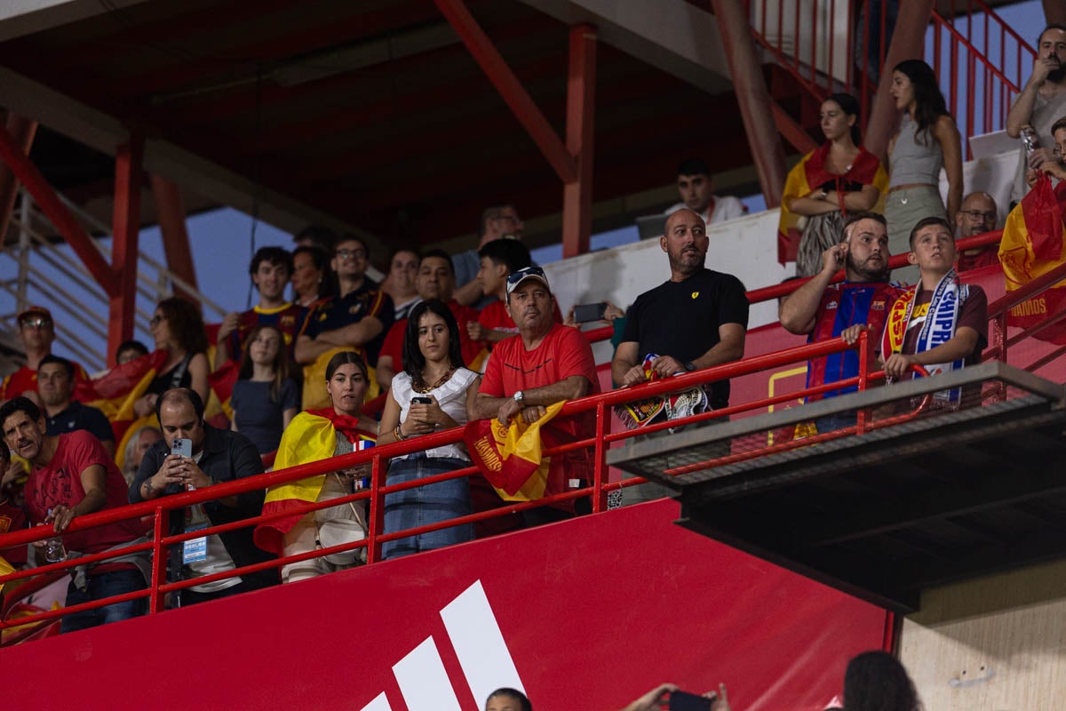 Búscate en la grada de Los Cármenes en el partido de &#039;la Roja&#039;