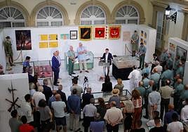 El Patio de Luces se convierte en una subsede del Museo de la Legión hasta el día 15