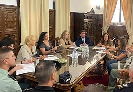 Reunión mantenida en Porcuna.