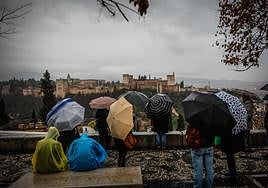 La Aemet activa la alerta amarilla por tormentas en Granada y Jaén.